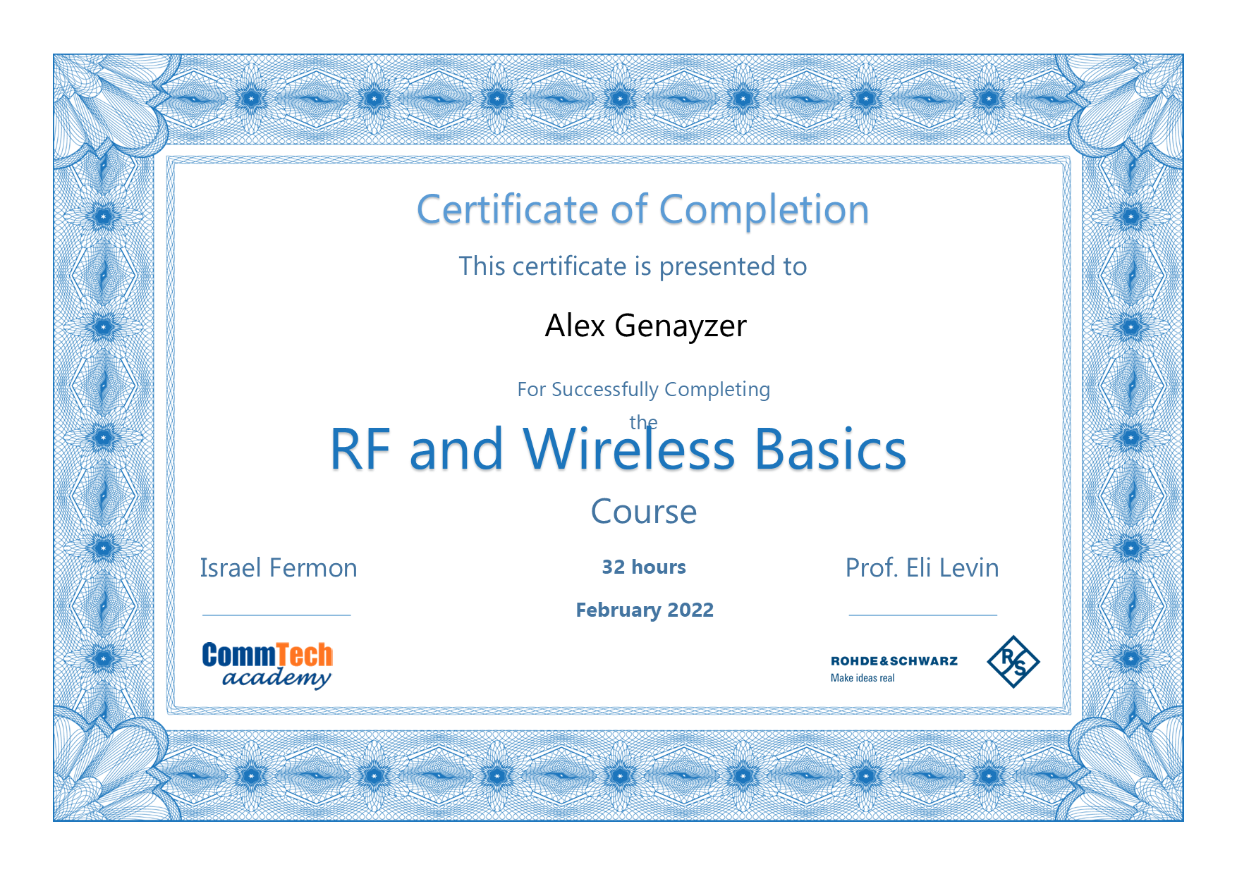 Certificate of Commpletion-rf-basics